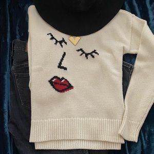Madewell Making Faces Pullover Sweater